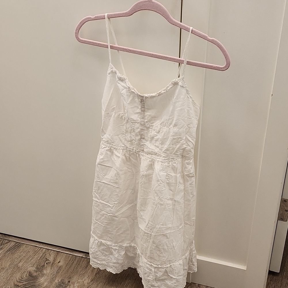 BENETTON kids white dress